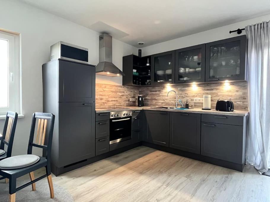 Appartement Buechensaal Mit Stellplatz Erlensee Екстер'єр фото